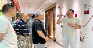 国家大数据中心邢建设教授一行莅临老艾堂调研！艾灸加盟优选品牌